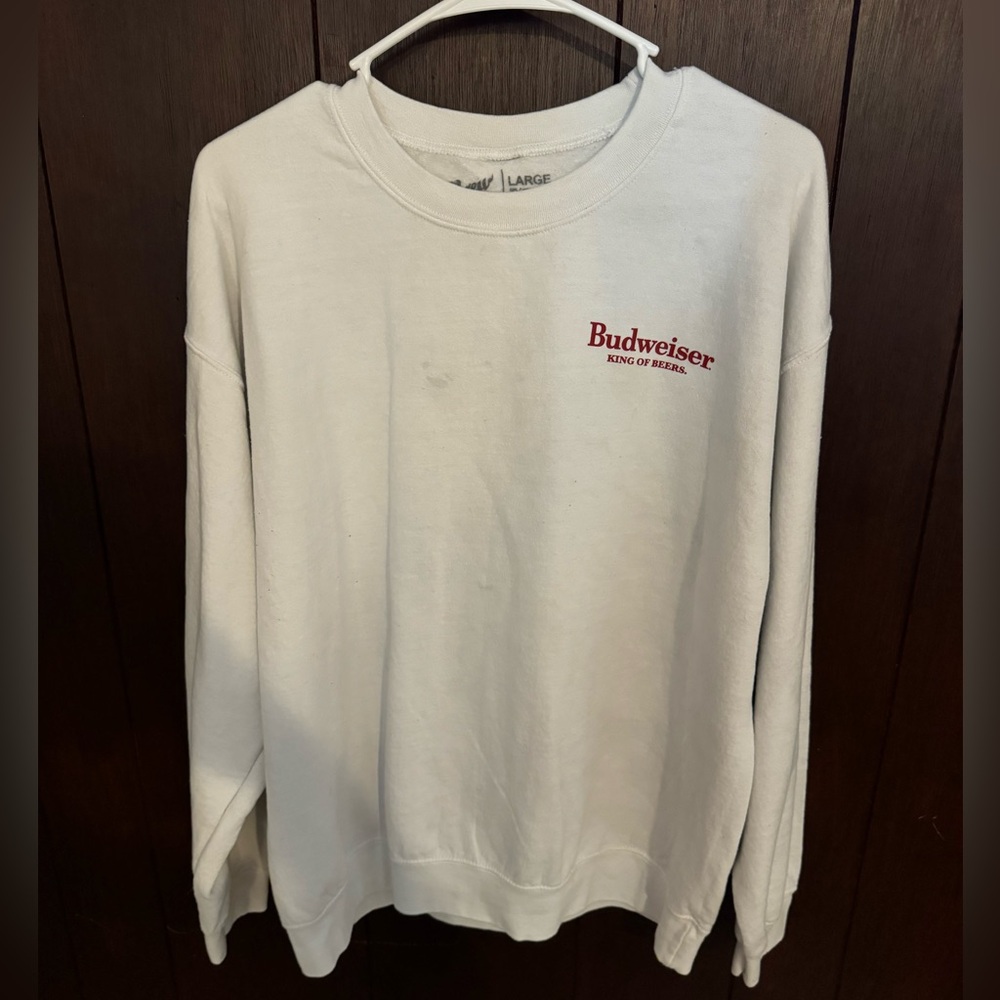 Budweiser sweatshirt
